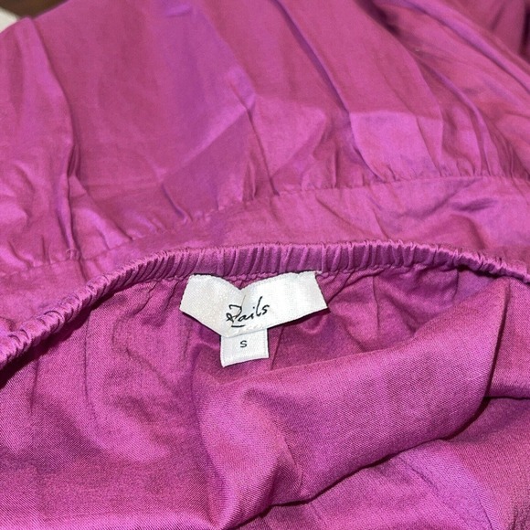 Rails Mary Midi Ruffle Skirt Berry Size S - Picture 3 of 3